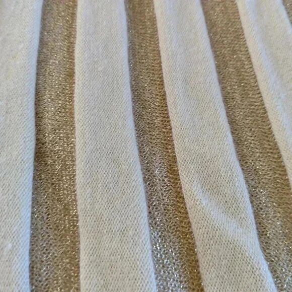 Holiday Bundle, Vintage Chaps Classics & Arden B. Gold Metallic Sweater/Blouse - Picture 2 of 9